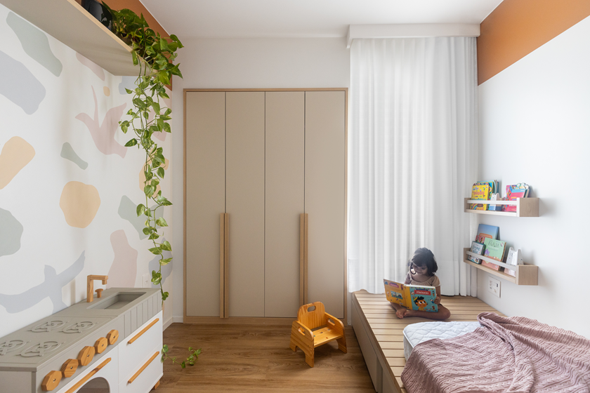 Quarto infantil planejado para brincar, aprender e crescer